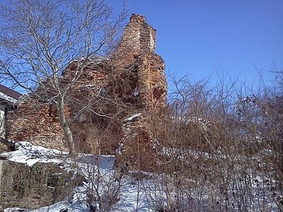 Ruinele conacului Drăghici Cantacuzino